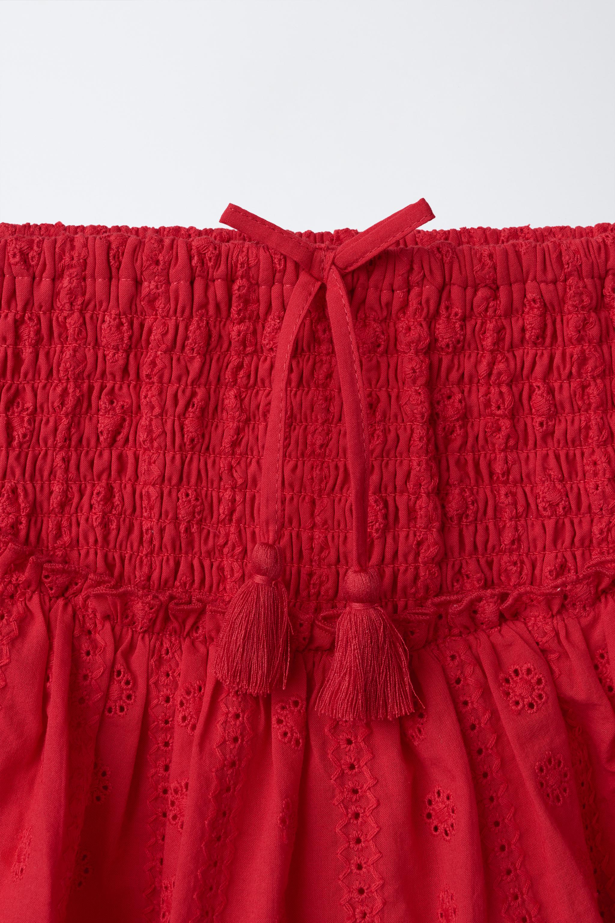 RUFFLED SCHIFFLY SKORT